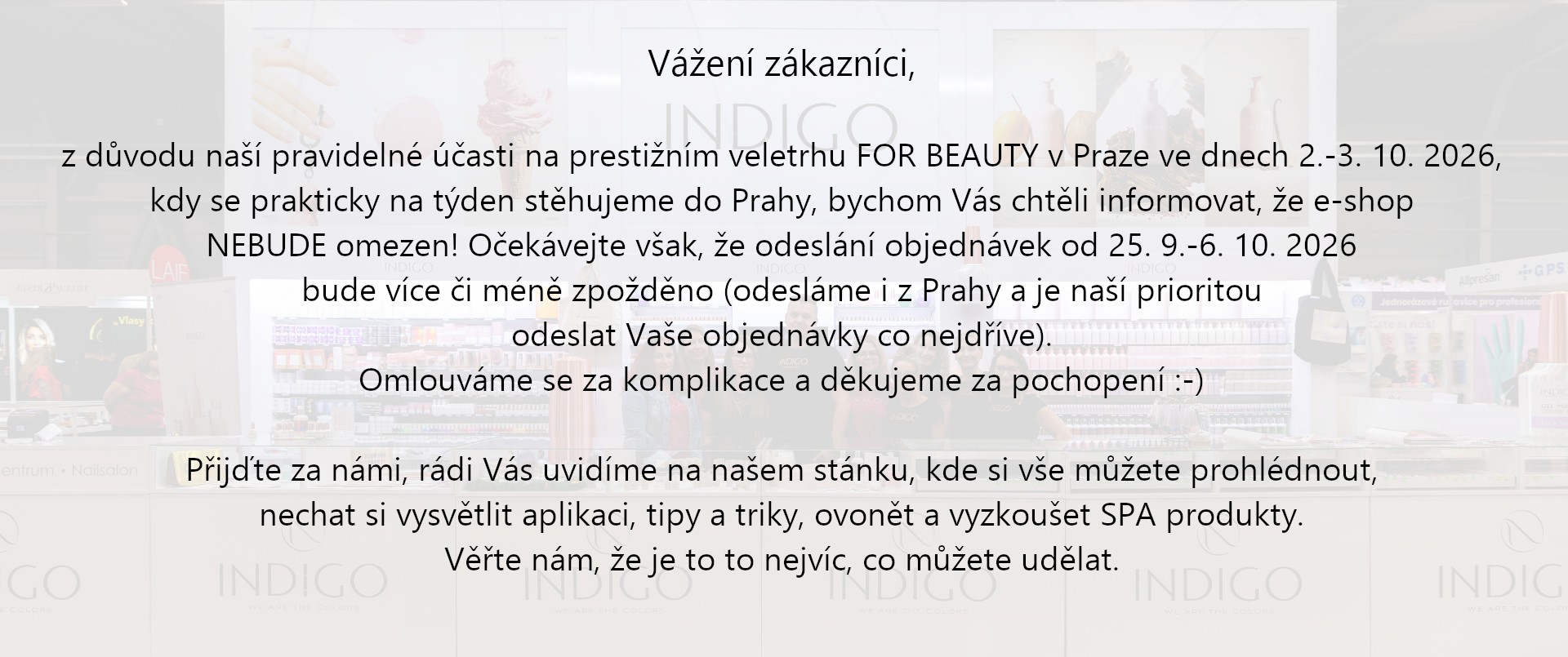 Veletrh FOR BEAUTY